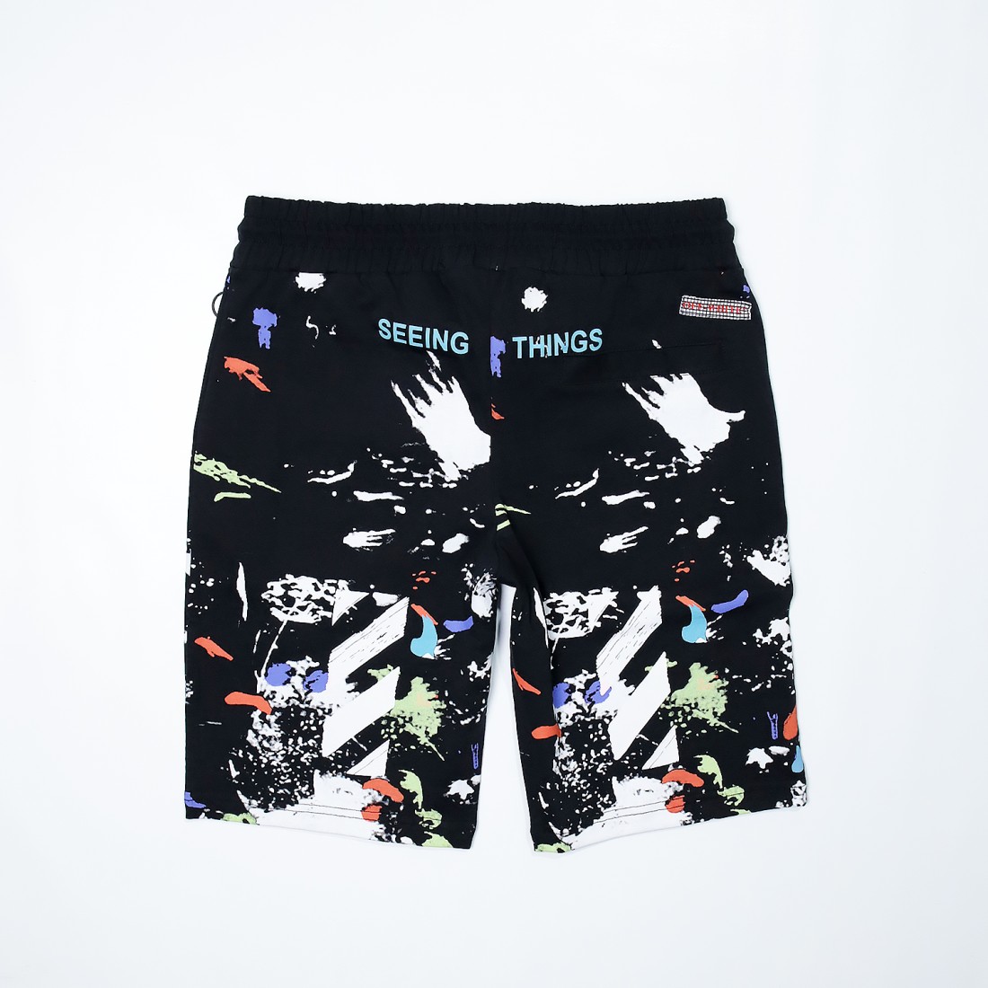 Off white seeing things shorts deals